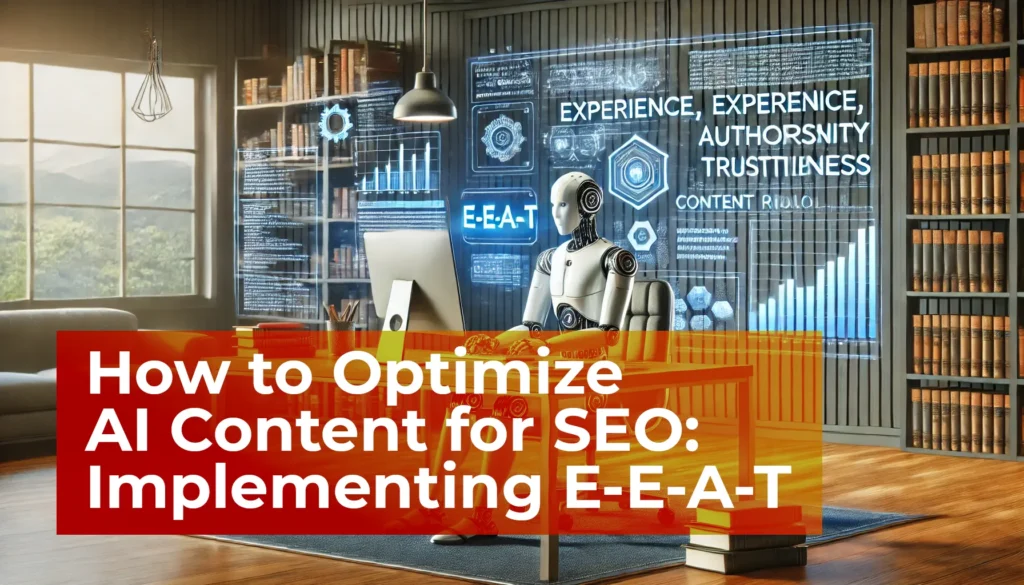 How to Optimize AI Content for SEO-Implementing E-E-A-T