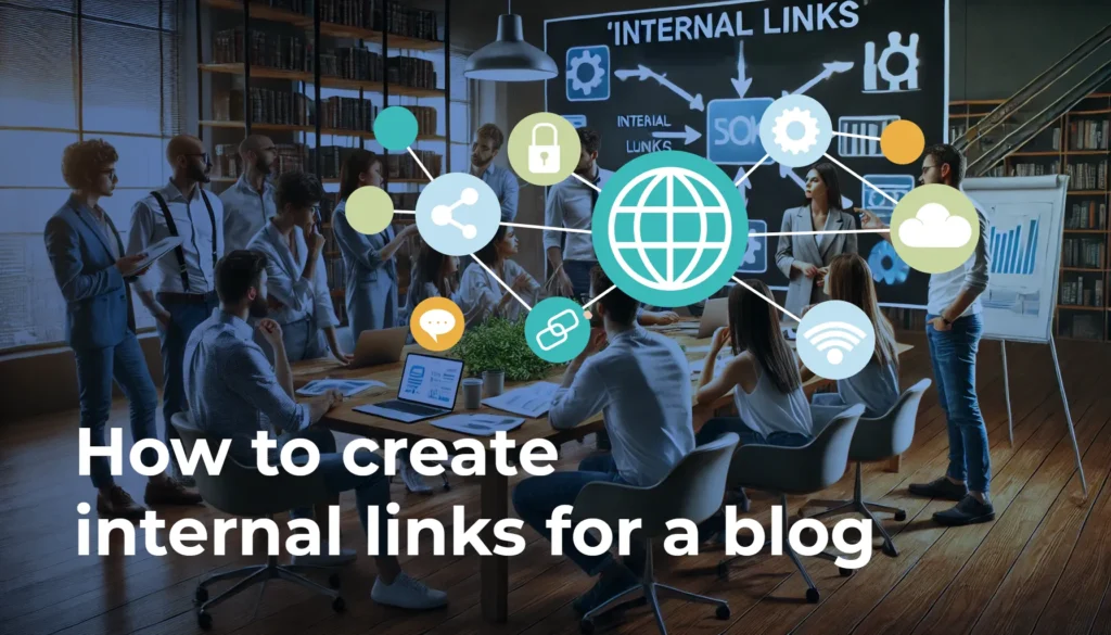 how to create internal links for a blog