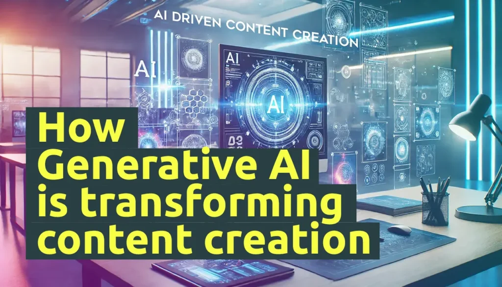 How Generative AI is transforming content creation