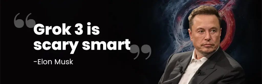 Elon Musk Grok 3 is scary smart
