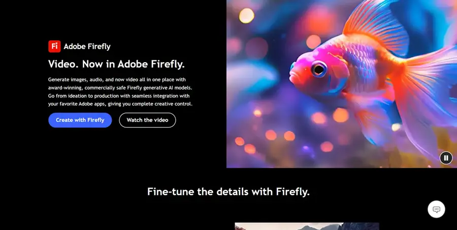adobe firefly home page