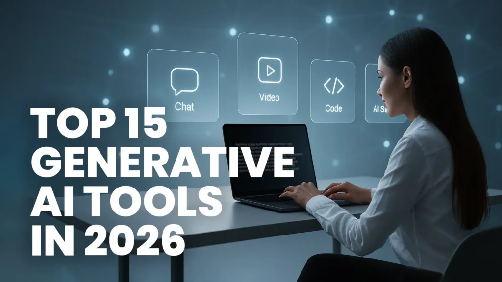 Top 15 generative AI tools of 2026.