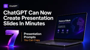 7 ChatGPT presentation prompts to create slides, pitch decks, sales decks, proposals, and webinars faster